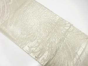 アンティーク　乱菊模様織り出し袋帯(材料)